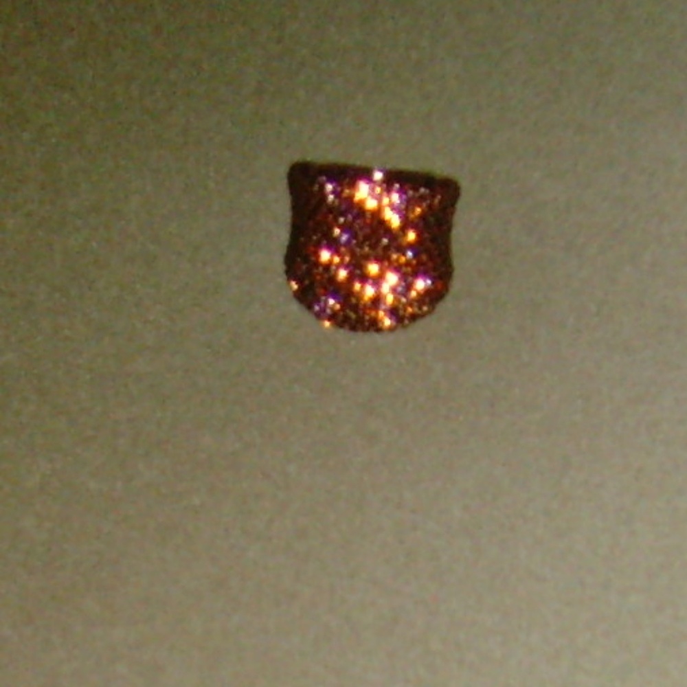 Joan Boyce Rose-Gold Tone and Dk Topaz Colored R/S Concave Style Ring - Size 7 - Picture 12 of 15